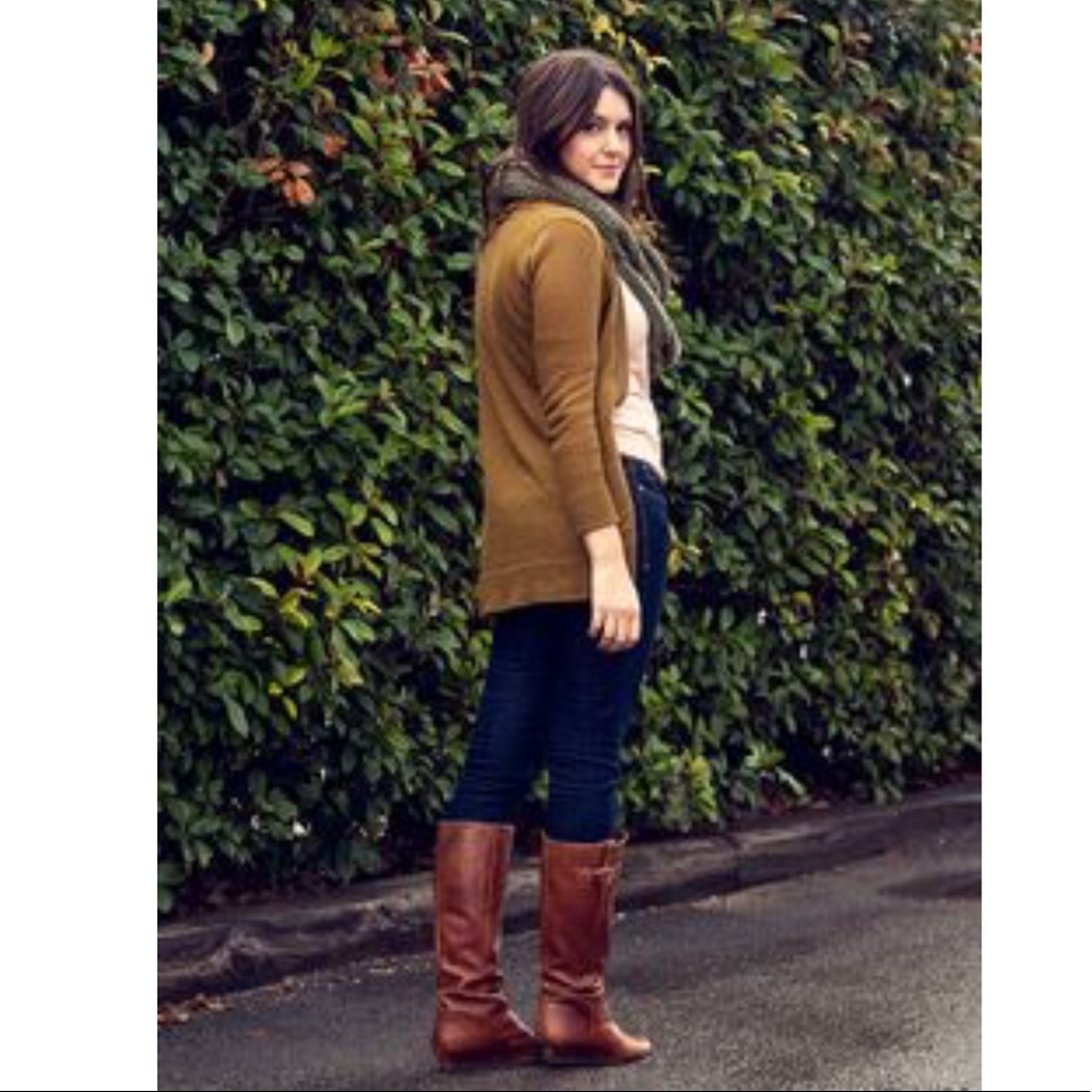 Steven by Steve Madden Intyce Cognac Boots Sz 6.5